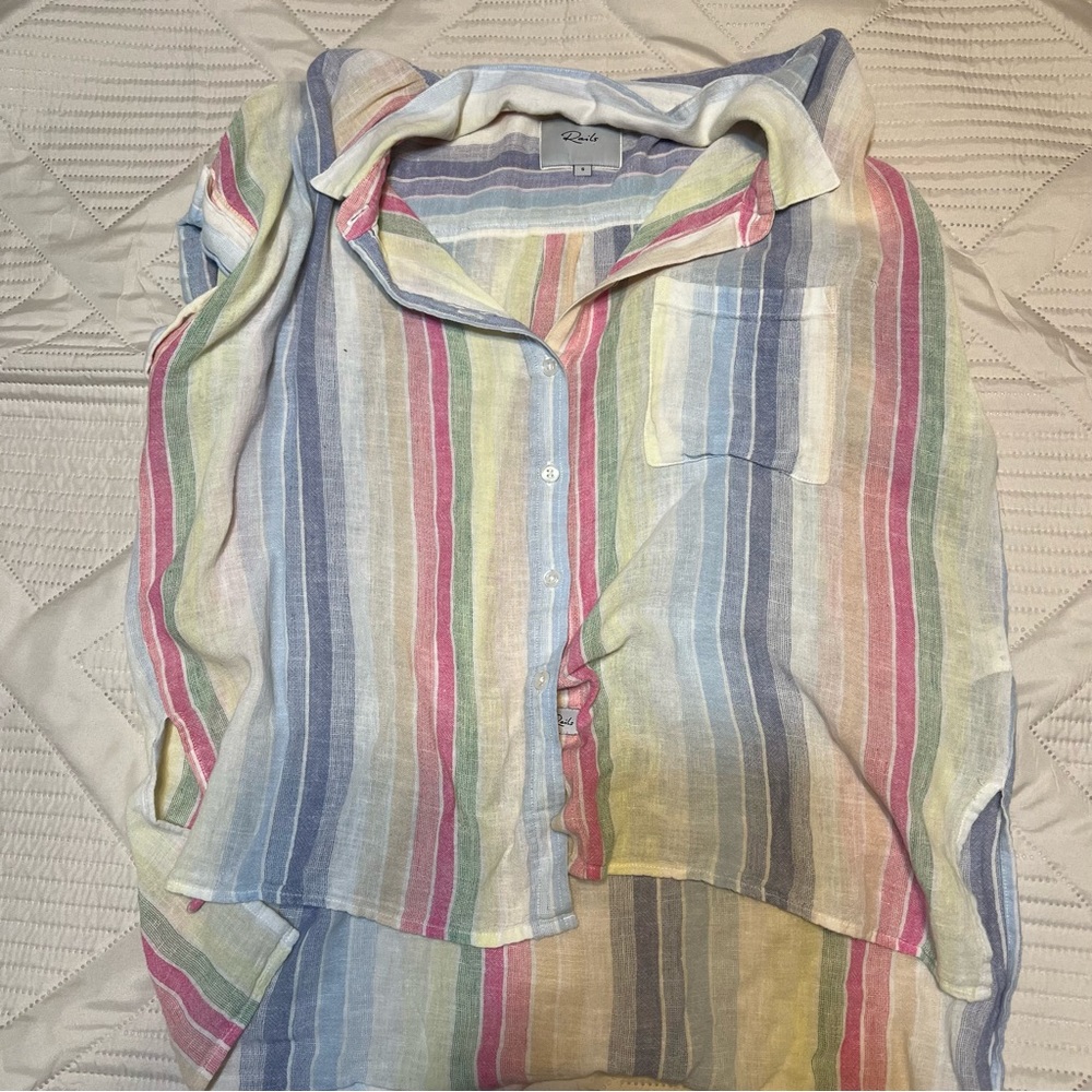 RAILS Stripe Button Down
